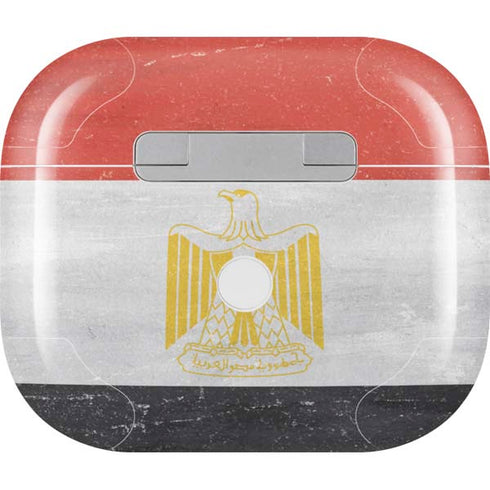 Egypt Flag Distressed Apple AirPods (3rd Gen 2021) Skin